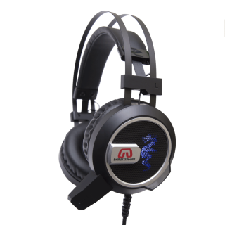Falcon Over the ear Stereo PC Gaming Headset with Microphone LED lights